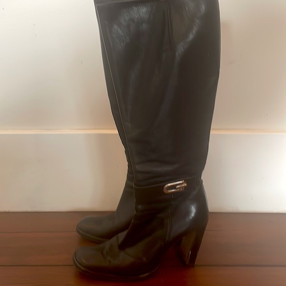 Genuine Leather Tall Boots - Picture 2 of 12